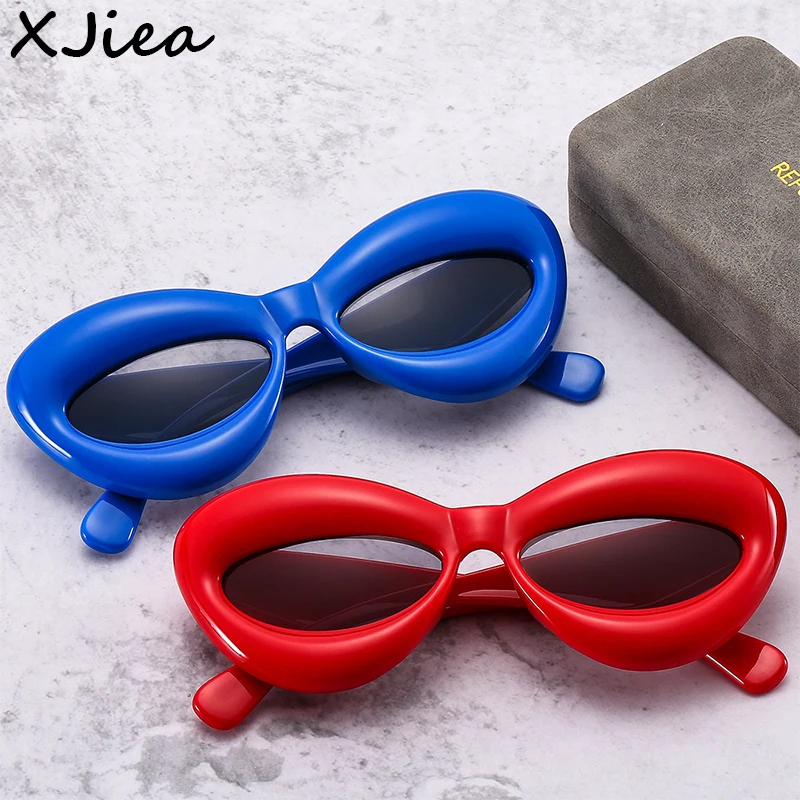 XJiea Sunglasses Women 2024 Fashion Designer Big Frame Men Sun Glasses Trendy Oval Unisex Outdoor Shades Driving Eyeglasse
XJiea Sunglasses Women 2024 Fashion Designer Big Frame Men Sun Glasses Trendy Oval Unisex Outdoor Shades Driving Eyeglasse