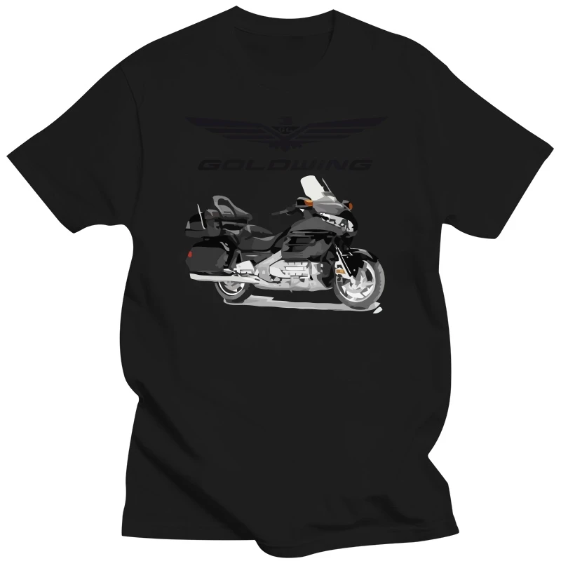 

Новинка 2019, летняя черная футболка с золотым крылом для японского мотоцикла, Классическая винтажная велосипедная футболка с энтузиастом, крутая футболка