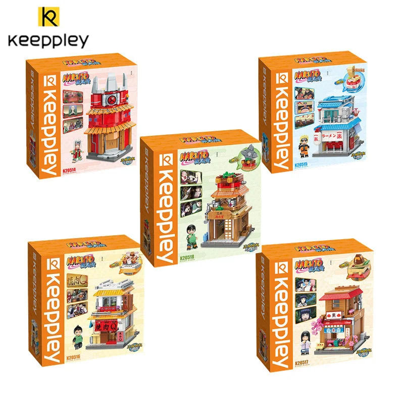Keeppley Naruto Muyeyin Village Yile Lamian Noodles Street View Architectural Decoration Assembly Building Block Model Toy
Keeppley Naruto Muyeyin Village Yile Lamian Noodles Street View Architectural Decoration Assembly Building Block Model Toy