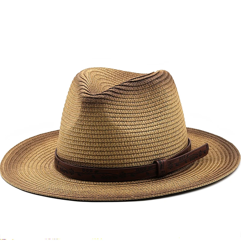 

Винтажная Панама шляпа мужская соломенная фетровая шляпа мужская шляпа от солнца Женская мужская летняя пляжная шляпа в британском стиле мягкая фетровая шляпа в джазовом стиле шляпа сомбреро