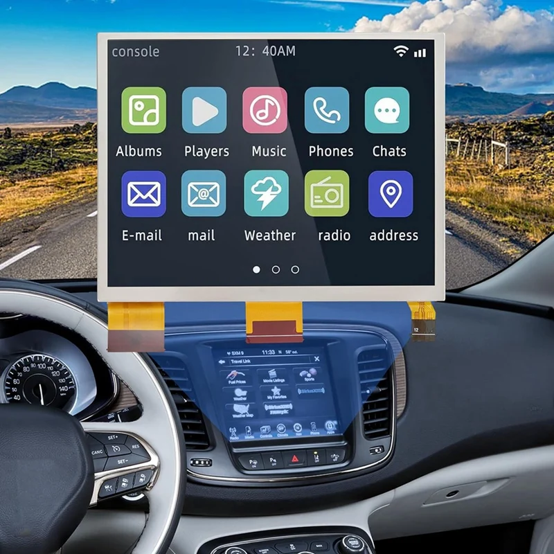 8.4Inch Uconnect 4C UAQ LCD Monitor Touch-Screen Navigation For Jeep Dodge RAM Chrysler 2020-2023, TDO-XGA084 68388570AB
8.4Inch Uconnect 4C UAQ LCD Monitor Touch-Screen Navigation For Jeep Dodge RAM Chrysler 2020-2023, TDO-XGA084 68388570AB