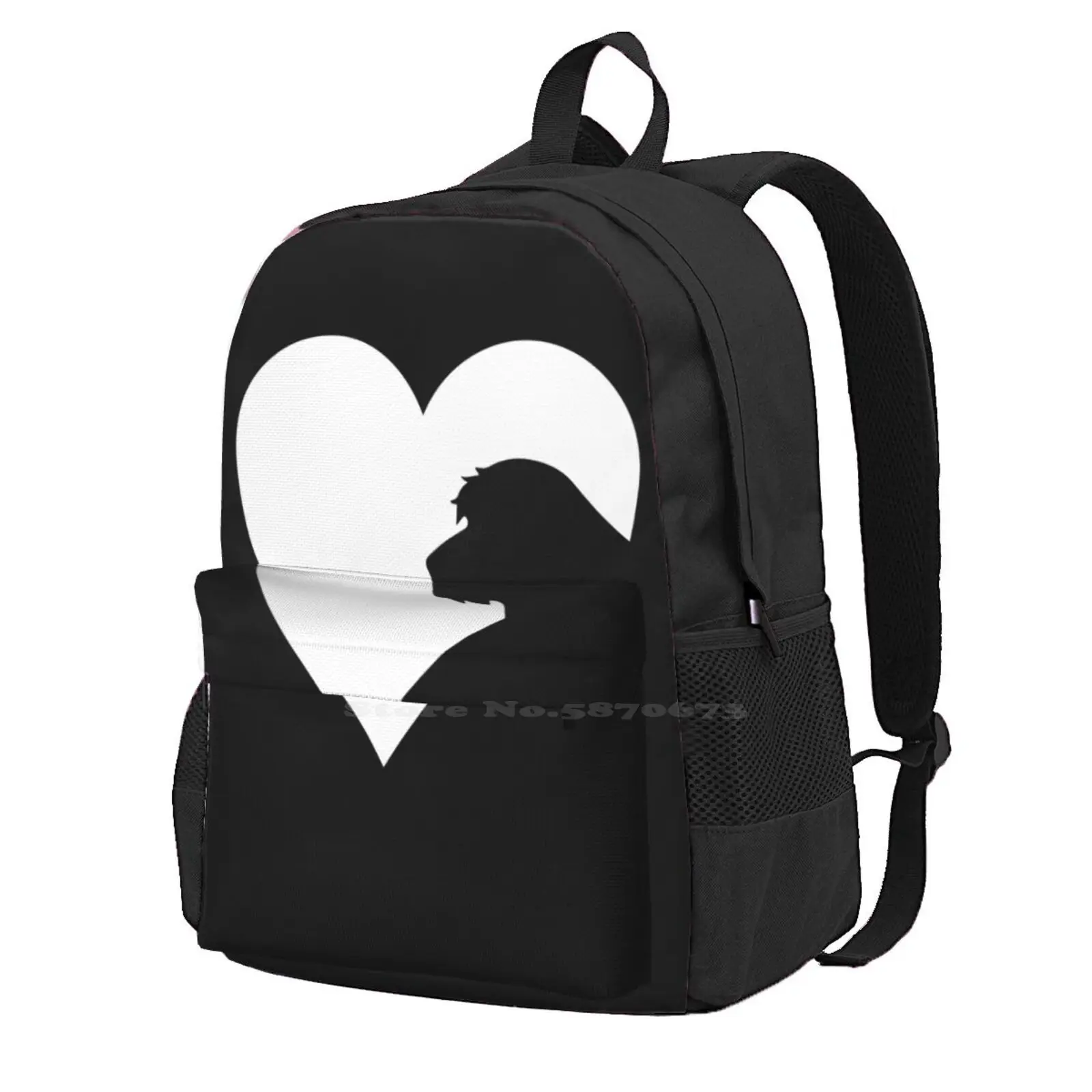 

The Heart Of The Sheepadoodle Lover Women Men Teens Laptop Travel School Bags Sheepadoodle Mom Sketch Sheepadoodle Adorable