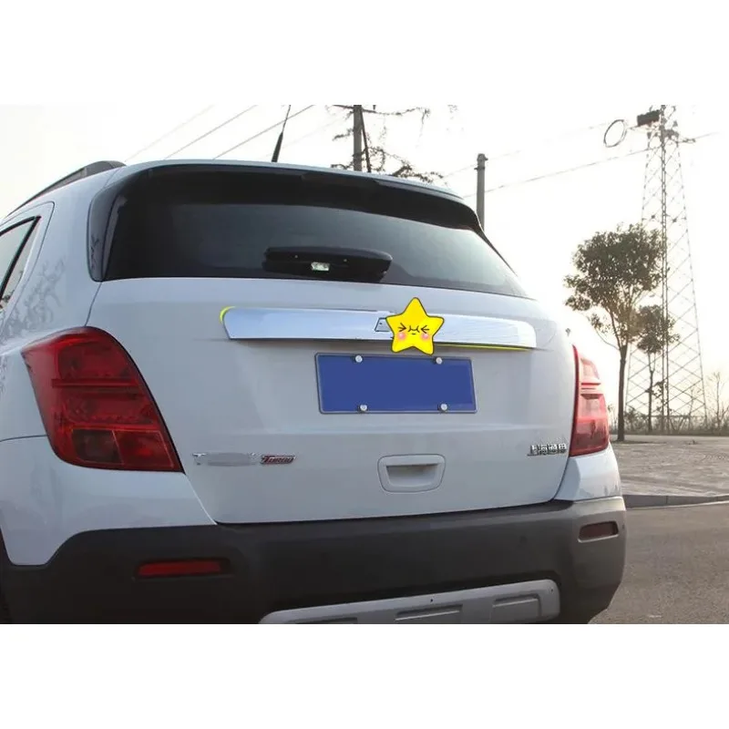 

Хромированная крышка багажника для Chevrolet TRAX 2014, 2015, 2016, 2017, 2018, ABS, 1 шт., аксессуары для стайлинга