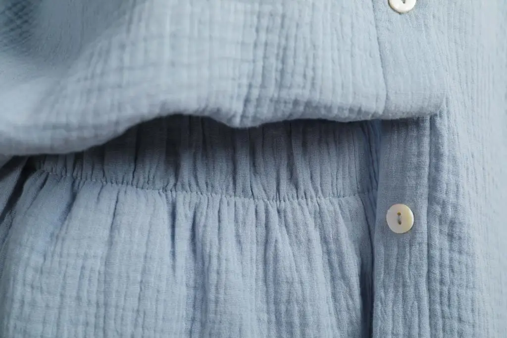 Langarm Shirts Und Lose Hohe Taille Mini Shorts Sets Sommer Loung Tragen frauen Pyjamas Anzüge Casual Oberbekleidung Zwei stück Set Langarm Shirts Und Lose Hohe Taille Mini Shorts Sets Sommer Loung Tragen frauen Pyjamas Anzüge Casual Oberbekleidung Zwei stück Set