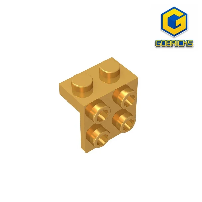 Gobricks GDS-641 ANGLE PLATE 1X2 / 2X2 compatible with lego 44728 21712 92411 children's DIY Educational Building Blocks
Gobricks GDS-641 ANGLE PLATE 1X2 / 2X2 compatible with lego 44728 21712 92411 children's DIY Educational Building Blocks