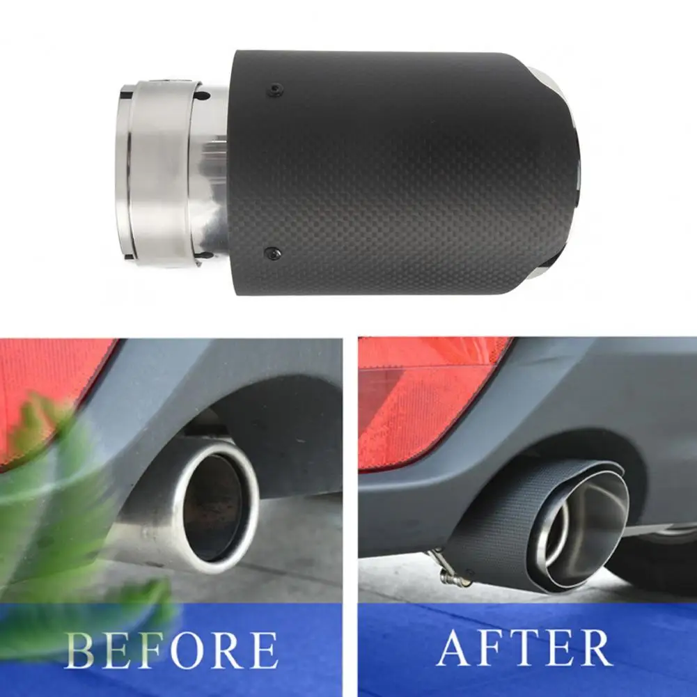 Exhaust Tube Wear-resistant Fine Workmanship Waterproof Carbon Fiber Black Car Exhaust Tip for Car
Exhaust Tube Wear-resistant Fine Workmanship Waterproof Carbon Fiber Black Car Exhaust Tip for Car