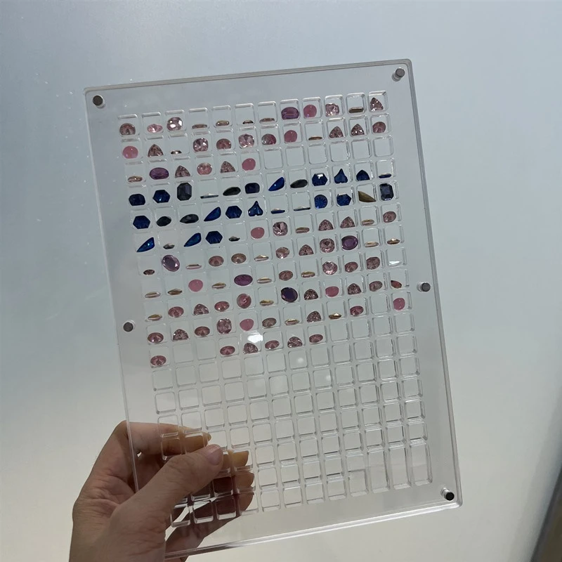 64/96/160/216 Grids Acrylic Nail Art Crystal Diamond Stone Jewelry Storage Box Nail Rhinestone Display Organizer For Manicure
64/96/160/216 Grids Acrylic Nail Art Crystal Diamond Stone Jewelry Storage Box Nail Rhinestone Display Organizer For Manicure