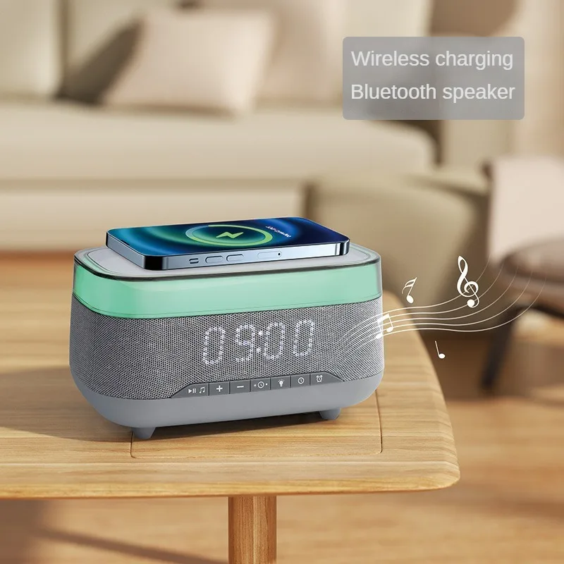 RNABAU 2023 Bluetooth Speaker Private Model Wireless Charging Bluetooth Speaker LED Clock Alarm Clock Audio Wireless Charger
RNABAU 2023 Bluetooth Speaker Private Model Wireless Charging Bluetooth Speaker LED Clock Alarm Clock Audio Wireless Charger