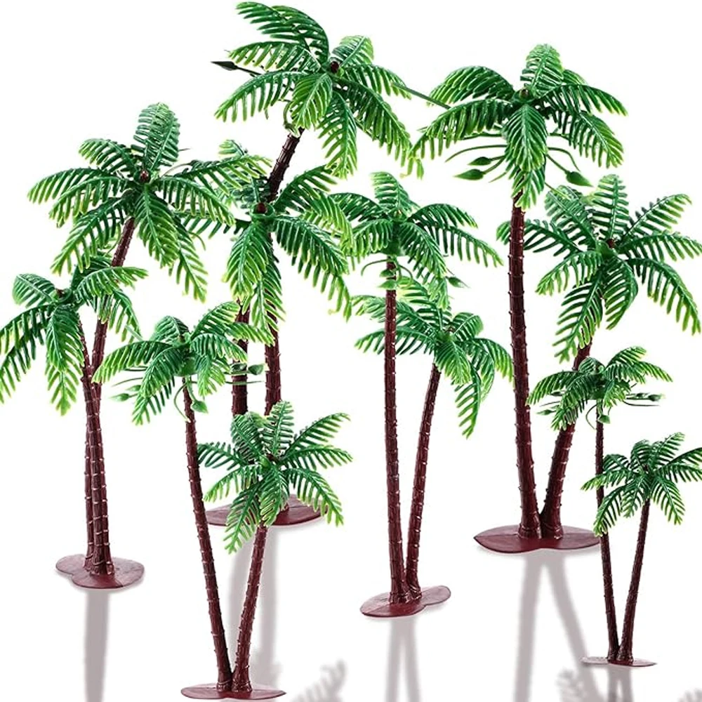 10pcs Palm Tree With Coconuts Cake Topper Coconuts Tree Cupcake Topper For Hawaiian Tropical Baby Shower Kids Birthday Party
10pcs Palm Tree With Coconuts Cake Topper Coconuts Tree Cupcake Topper For Hawaiian Tropical Baby Shower Kids Birthday Party