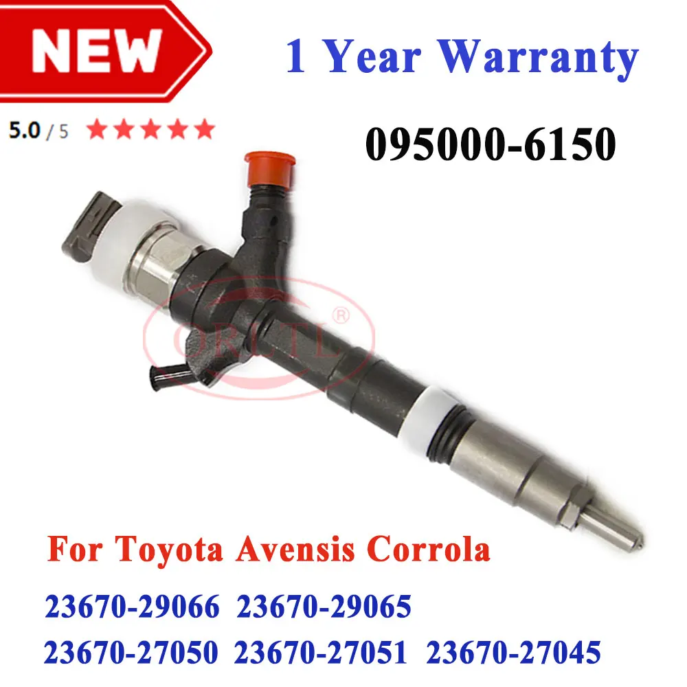 23670-29045 095000-6151 дизельный инжектор Assy 095000-6150 топливный инжектор для Toyota Avensis Corolla 23670-29065 23670-29066
23670-29045 095000-6151 дизельный инжектор Assy 095000-6150 топливный инжектор для Toyota Avensis Corolla 23670-29065 23670-29066