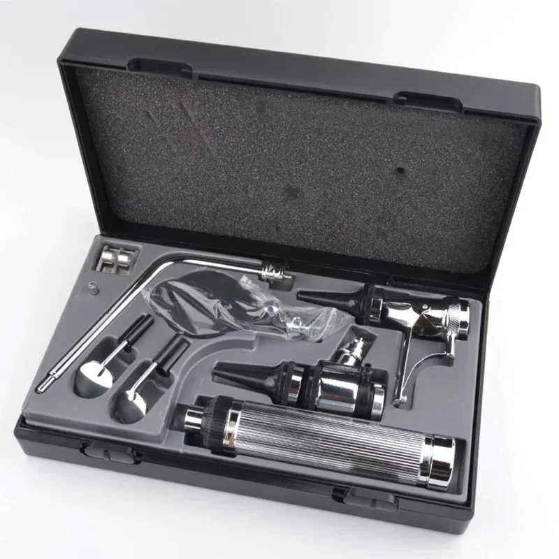 Professional Medical Diagnositc ENT Kit Direct Ear Care Otoscope and Ophthalmoscope Diagnosis Set PT-03
Professional Medical Diagnositc ENT Kit Direct Ear Care Otoscope and Ophthalmoscope Diagnosis Set PT-03
