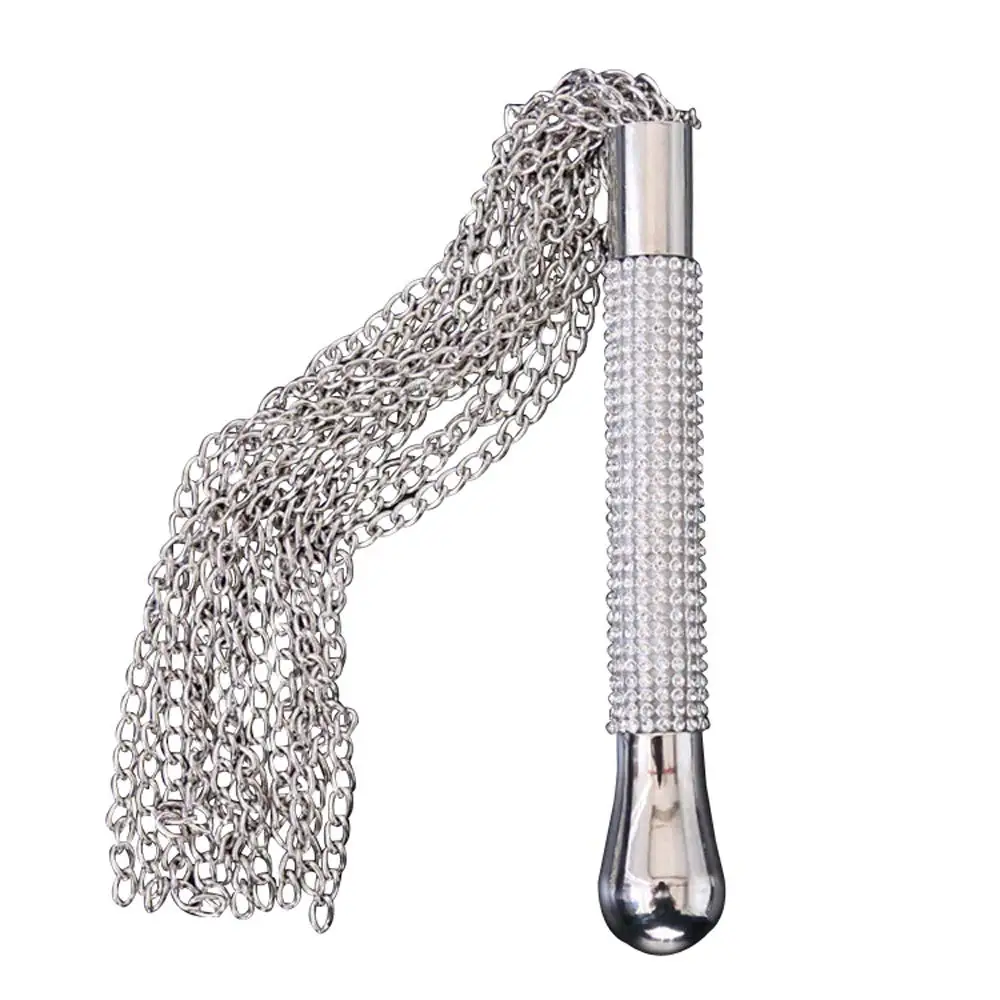 Metal Alloy Chain Tassel 44cm Short Horse Riding Whip Crop Crystal Handle Pony whip Party Supplies 2023 Queen Dress Riding Crop
Metal Alloy Chain Tassel 44cm Short Horse Riding Whip Crop Crystal Handle Pony whip Party Supplies 2023 Queen Dress Riding Crop