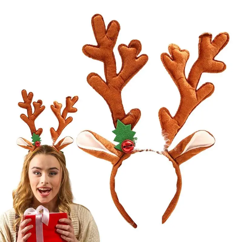Headband Reindeer Antler Christmas Hair Hoop Girls Reindeer Antlers Deer Ear Christmas Party Festival Hair Accessories Gifts
Headband Reindeer Antler Christmas Hair Hoop Girls Reindeer Antlers Deer Ear Christmas Party Festival Hair Accessories Gifts