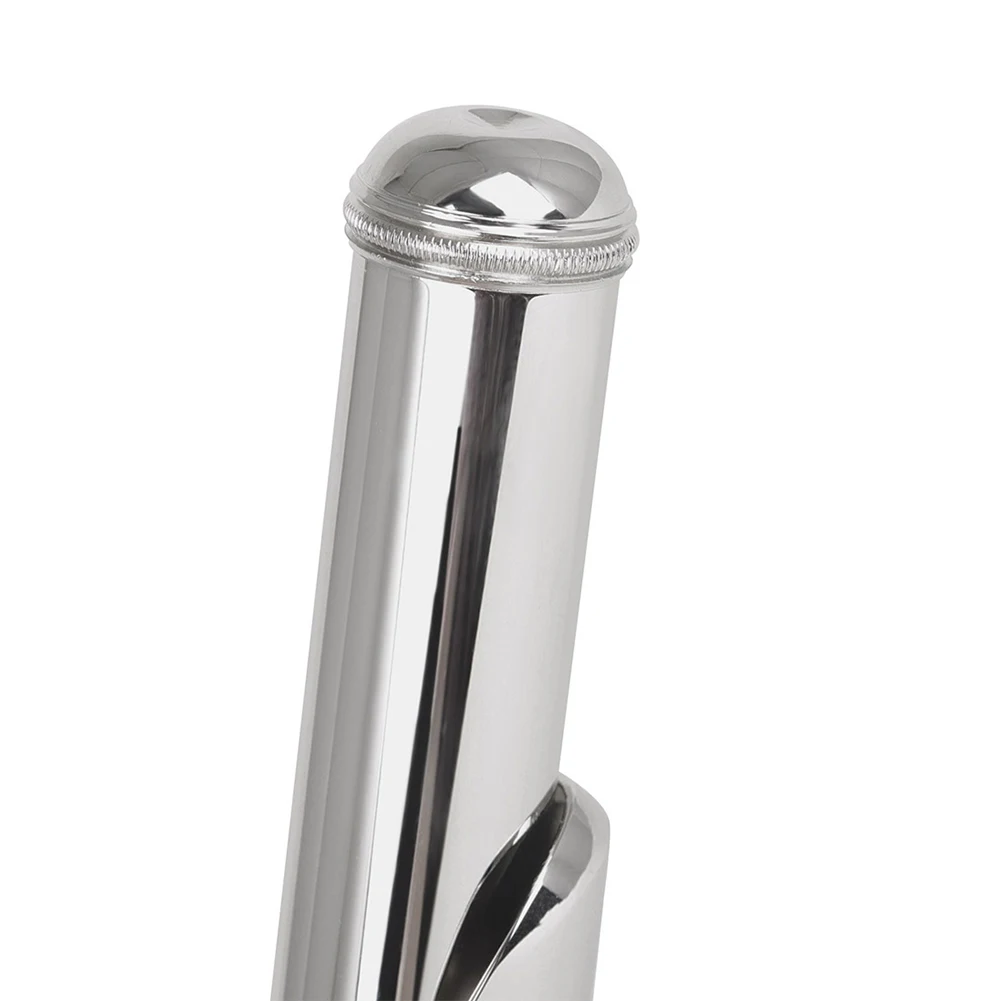 Flute Head Curved Flute Mouthpiece Headjoints Replacement Accessories Silver Flute Curved Head Joint Diameter 1.9cm Headjoints
Flute Head Curved Flute Mouthpiece Headjoints Replacement Accessories Silver Flute Curved Head Joint Diameter 1.9cm Headjoints