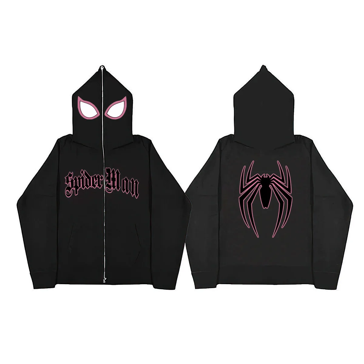 Europe and America's new Spider web men's and women's zipper sweater street fashion comfortable casual Hoodie sweater
Europe and America's new Spider web men's and women's zipper sweater street fashion comfortable casual Hoodie sweater