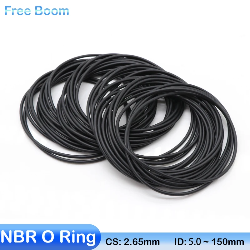 10/50Pcs NBR O Ring Seal Gasket CS 2.65mm ID 5~150mm Nitrile Butadiene Rubber Spacer Oil Resistance Washer Round Shape Black
10/50Pcs NBR O Ring Seal Gasket CS 2.65mm ID 5~150mm Nitrile Butadiene Rubber Spacer Oil Resistance Washer Round Shape Black