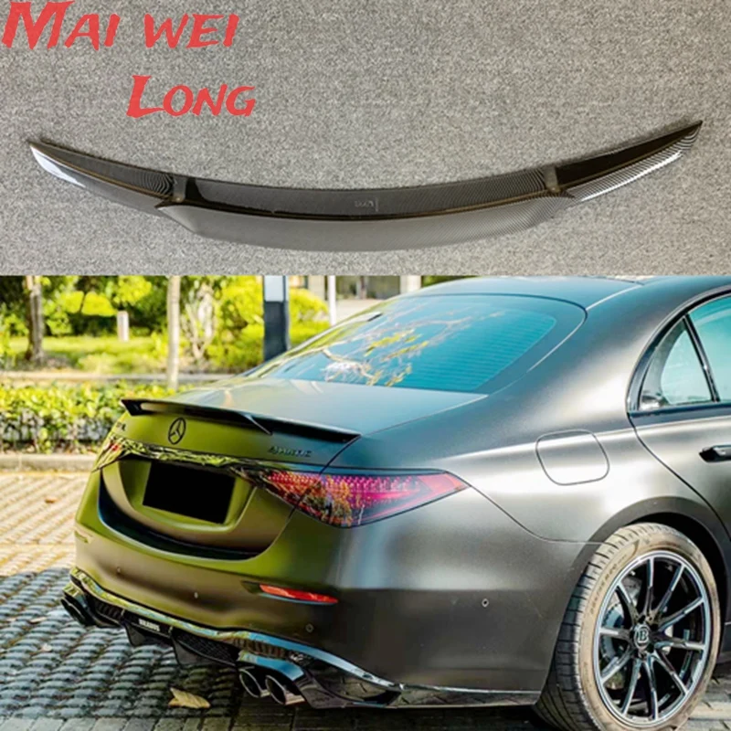 S-Class W223 B-Style задний спойлер из сухого углеродного волокна W223 Автомобильный задний спойлер 2021 года губа багажника для W223
S-Class W223 B-Style задний спойлер из сухого углеродного волокна W223 Автомобильный задний спойлер 2021 года губа багажника для W223