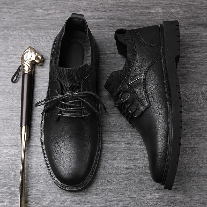 Men's Genuine Leathe Oxford Comfortable Dress Shoes Originals Lace Up Formal Business Casual Daily Derby Shoes for Male
Men's Genuine Leathe Oxford Comfortable Dress Shoes Originals Lace Up Formal Business Casual Daily Derby Shoes for Male