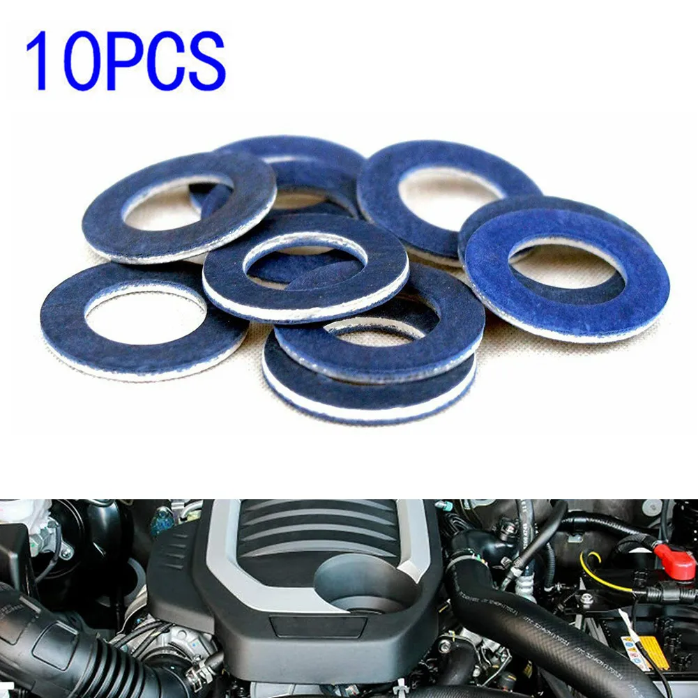 Replacement Pack of 10 Engine Oil Drain Plug Gasket Crush Washers 90430 12031 for Camry 1989 201 Ensures Proper Closure!
Replacement Pack of 10 Engine Oil Drain Plug Gasket Crush Washers 90430 12031 for Camry 1989 201 Ensures Proper Closure!