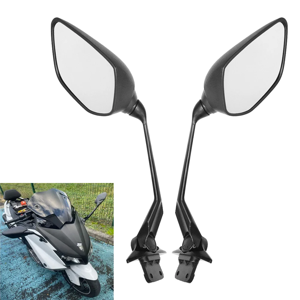 Мотоциклетные зеркала заднего вида, черные боковые зеркала заднего вида для Yamaha TMAX530 T-MAX530 TMAX T-MAX 530 2015 2016 15 16
Мотоциклетные зеркала заднего вида, черные боковые зеркала заднего вида для Yamaha TMAX530 T-MAX530 TMAX T-MAX 530 2015 2016 15 16