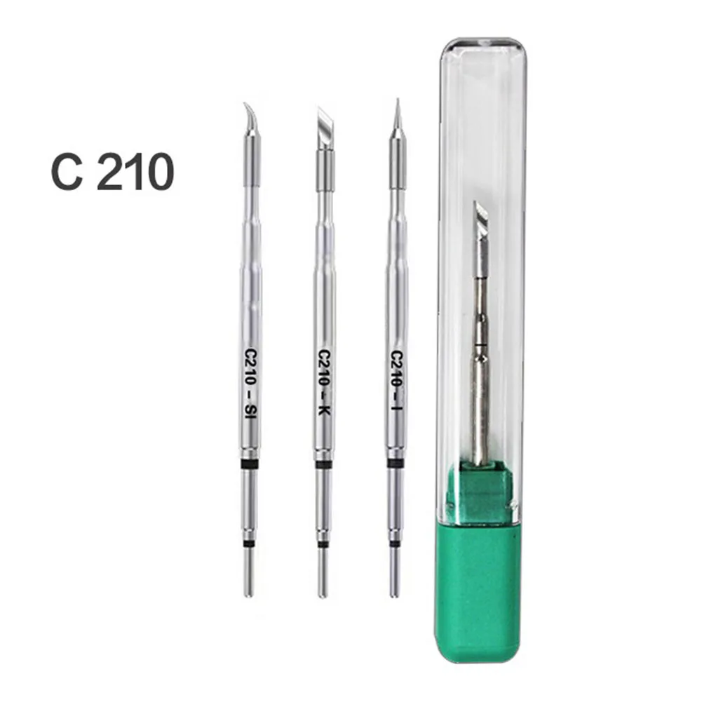 1pc C210/C245 Soldering Tip Soldering Iron Head Heating Core Efficient Heat Conduction For Professional Welding Station
1pc C210/C245 Soldering Tip Soldering Iron Head Heating Core Efficient Heat Conduction For Professional Welding Station