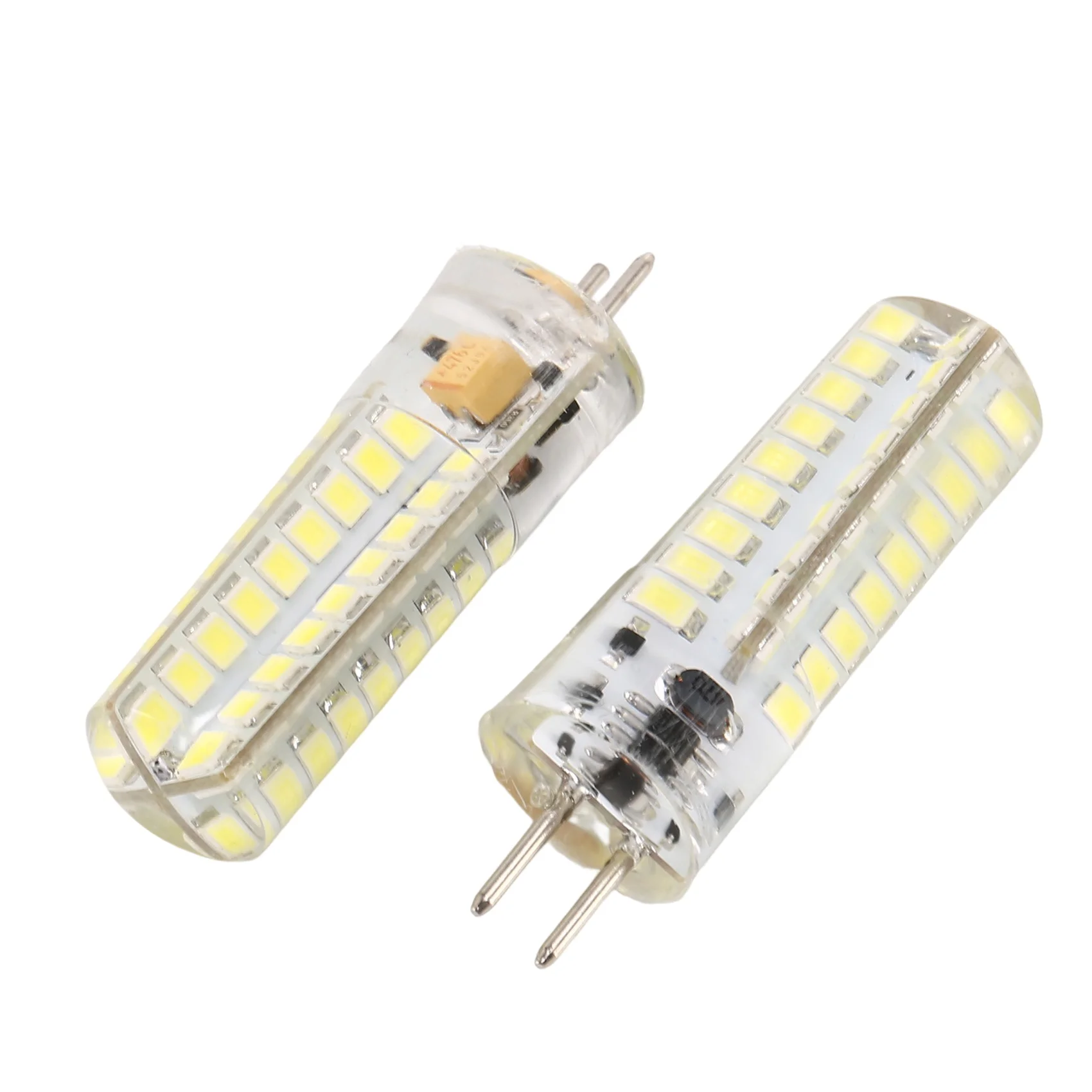 

2x 6.5W GY6.35 LED Bulbs 72 2835 SMD LED 320lm 50W Halogen Lamps Equivalent Dimmable Pure White 6000K 360 Degree Beam Angle