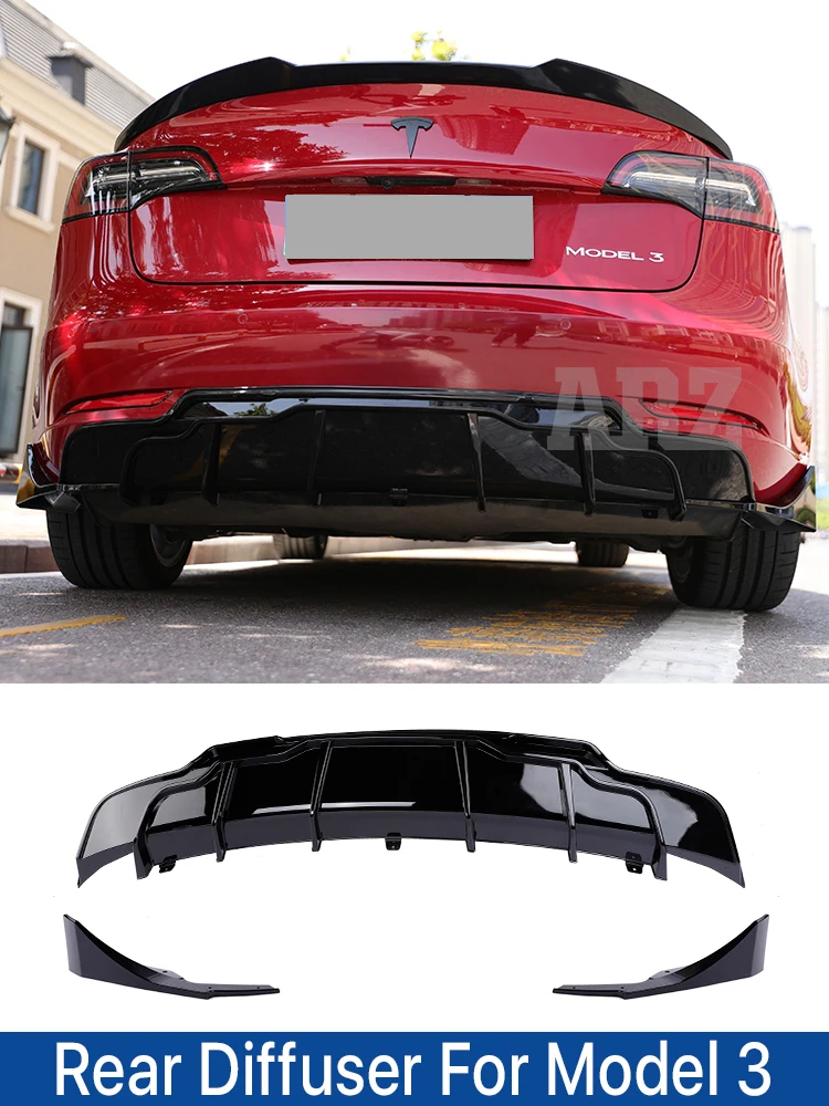 Carbon Fiber Auto Body Decoration Wraps Car Rear Diffuser Bumper Spoiler Stripes for Accessories For Tesla Model 3 Y 2016-2022
Carbon Fiber Auto Body Decoration Wraps Car Rear Diffuser Bumper Spoiler Stripes for Accessories For Tesla Model 3 Y 2016-2022