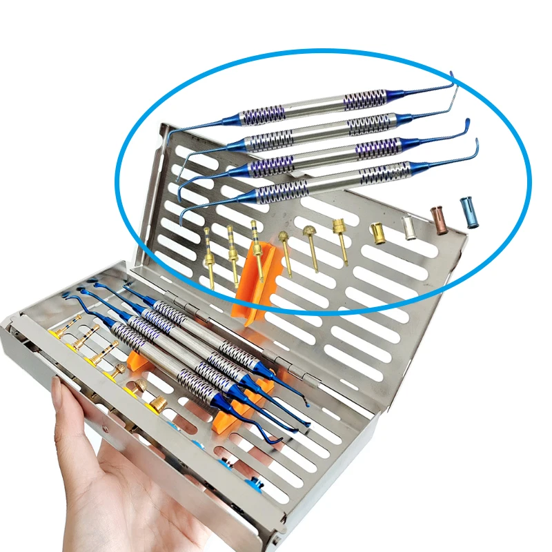 1 Set Advanced Sinus Kit Dental Implant Drills Stoppers Sinus Lifting Elevation Hand Instruments Surgical Tools 
1 Set Advanced Sinus Kit Dental Implant Drills Stoppers Sinus Lifting Elevation Hand Instruments Surgical Tools