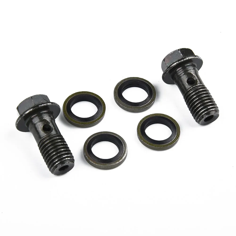 2pcs M10 X 1.25mm Motorcycle Brake Tubing Bolt 4pcs Washers Set Brake Master Cylinder Oil Hose Screw Banjo Bolt Motorcycle
2pcs M10 X 1.25mm Motorcycle Brake Tubing Bolt 4pcs Washers Set Brake Master Cylinder Oil Hose Screw Banjo Bolt Motorcycle