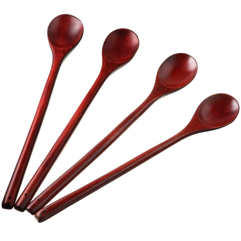 Quality Wood Mixing Spoon,Long Handle Wooden Spoons Wood Soup Spoons Cooking Spoon For Kitchen Stirring And Cooking 4Pcs
Quality Wood Mixing Spoon,Long Handle Wooden Spoons Wood Soup Spoons Cooking Spoon For Kitchen Stirring And Cooking 4Pcs