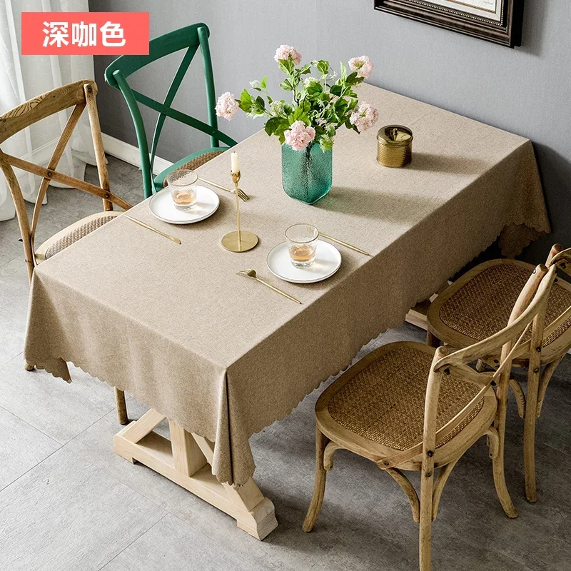 Table Cloth Waterproof Cotton And Linen Solid Color Rectangular Table Mat Nordic Plain Simple Modern Coffee Tablecloth
Table Cloth Waterproof Cotton And Linen Solid Color Rectangular Table Mat Nordic Plain Simple Modern Coffee Tablecloth