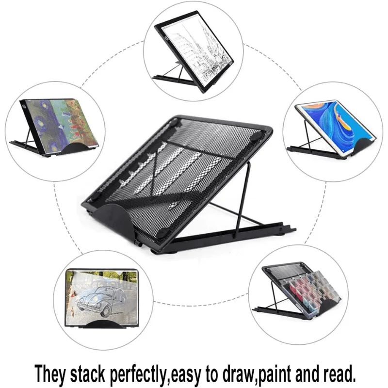 Foldable Stand Diamond Painting Light Pad Holder Multifunctional Adjustable Light Box Laptop Pad Stand Bracket Base
Foldable Stand Diamond Painting Light Pad Holder Multifunctional Adjustable Light Box Laptop Pad Stand Bracket Base