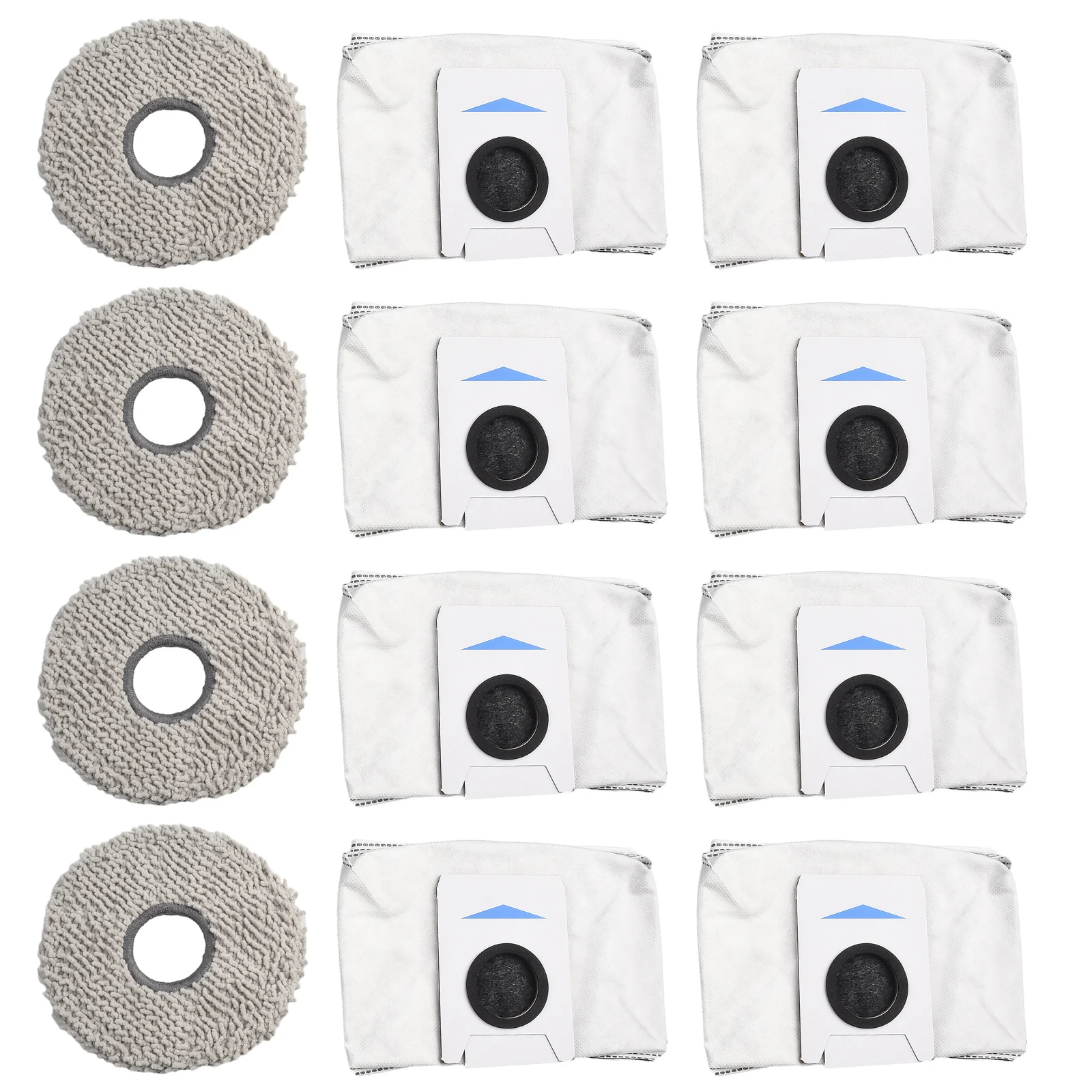 For Ecovacs For Deebot T20/X1 Suction Robot 8 Dust Bags With 4 Wiping Cloth Vacuum Cleaner Accessories
For Ecovacs For Deebot T20/X1 Suction Robot 8 Dust Bags With 4 Wiping Cloth Vacuum Cleaner Accessories