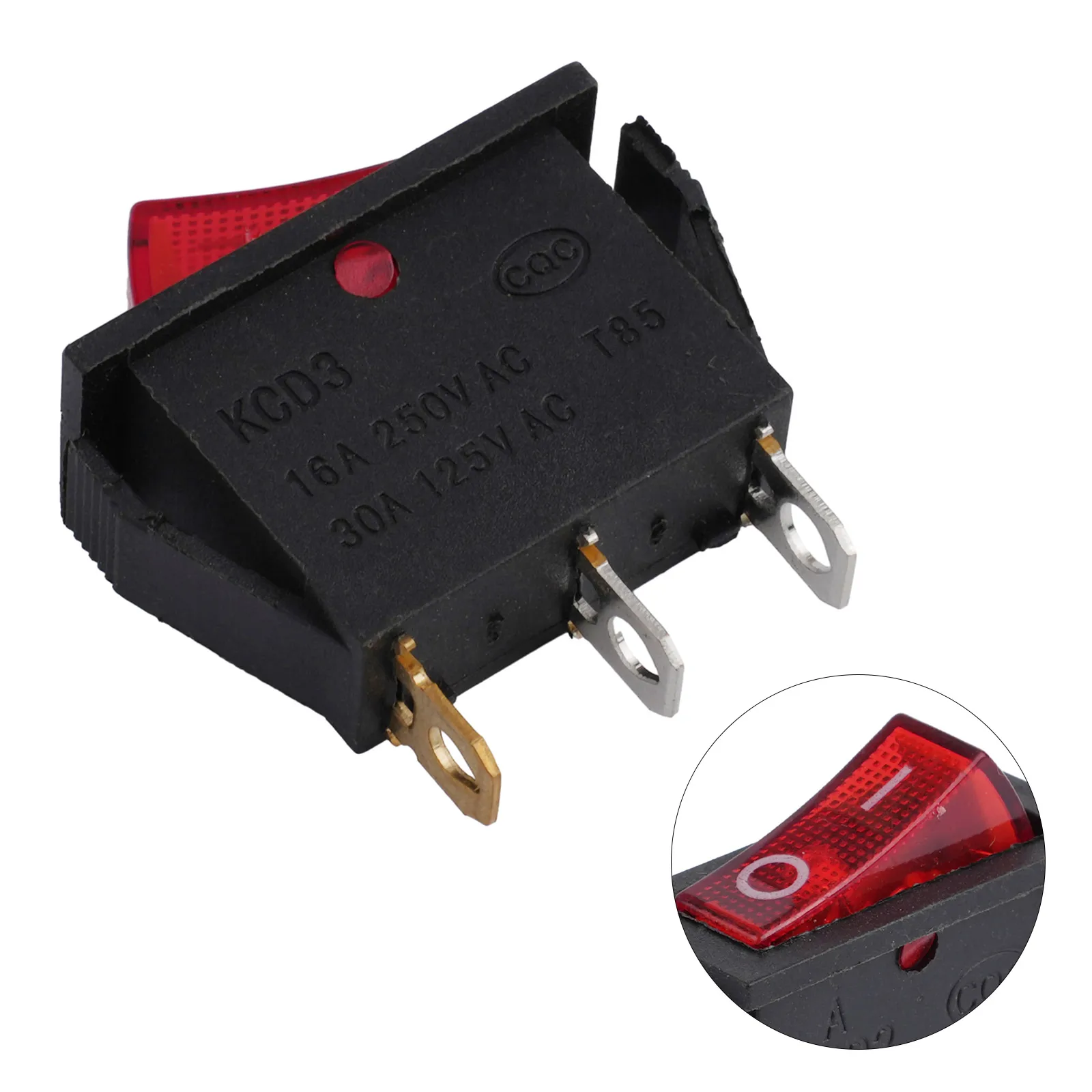 Power Switch Button Rocker Switch 3Pin AC 125V 20A Boat Cart DPST KCD3 Practical Rocker Switch Easy To Install
Power Switch Button Rocker Switch 3Pin AC 125V 20A Boat Cart DPST KCD3 Practical Rocker Switch Easy To Install