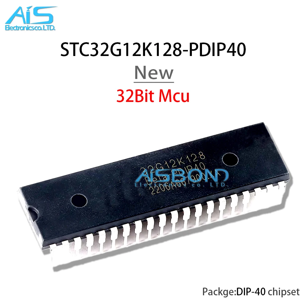 New STC32G12K128-PDIP40 STC32G12K128 DIP-40 32Bit 8051 Core Microcontroller MCU Chip IC
New STC32G12K128-PDIP40 STC32G12K128 DIP-40 32Bit 8051 Core Microcontroller MCU Chip IC