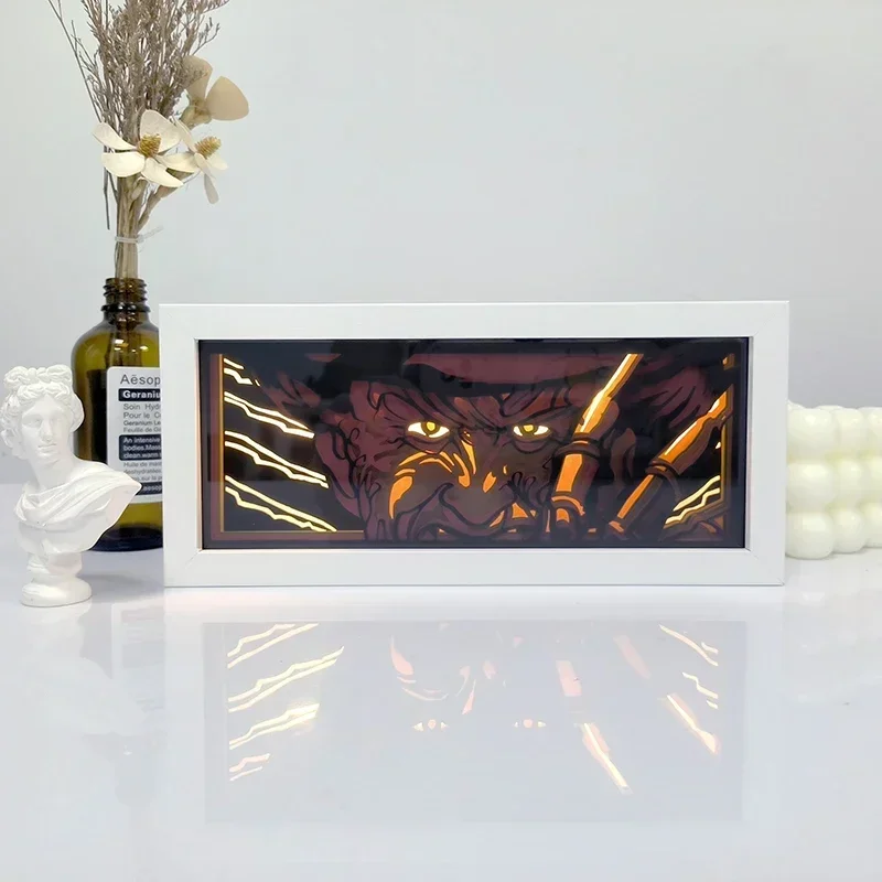 Led Lightboxes Anime 3D Paper Carving Night Lights Shadow Box Custom Frame Table Lamp for Bedroom Child Holiday Christmas Gift
Led Lightboxes Anime 3D Paper Carving Night Lights Shadow Box Custom Frame Table Lamp for Bedroom Child Holiday Christmas Gift