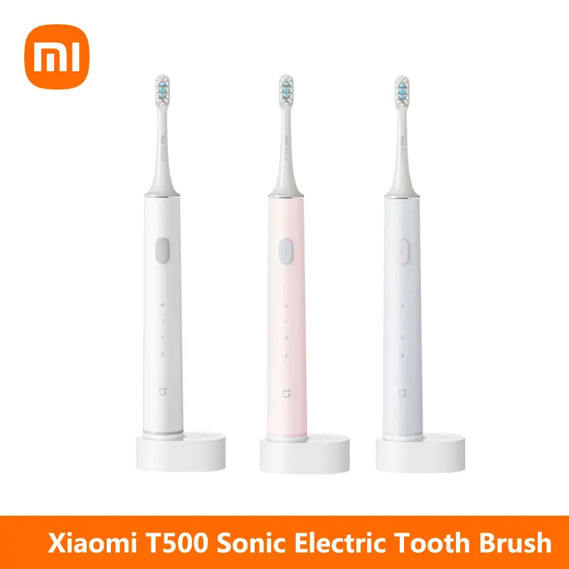 Xiaomi T500 Sonic Electric Tooth Brush IPX7 Teethbrush Chargeable Teeth Brushes Ultrasonic Toothbrush High Frequency Vibration
Xiaomi T500 Sonic Electric Tooth Brush IPX7 Teethbrush Chargeable Teeth Brushes Ultrasonic Toothbrush High Frequency Vibration