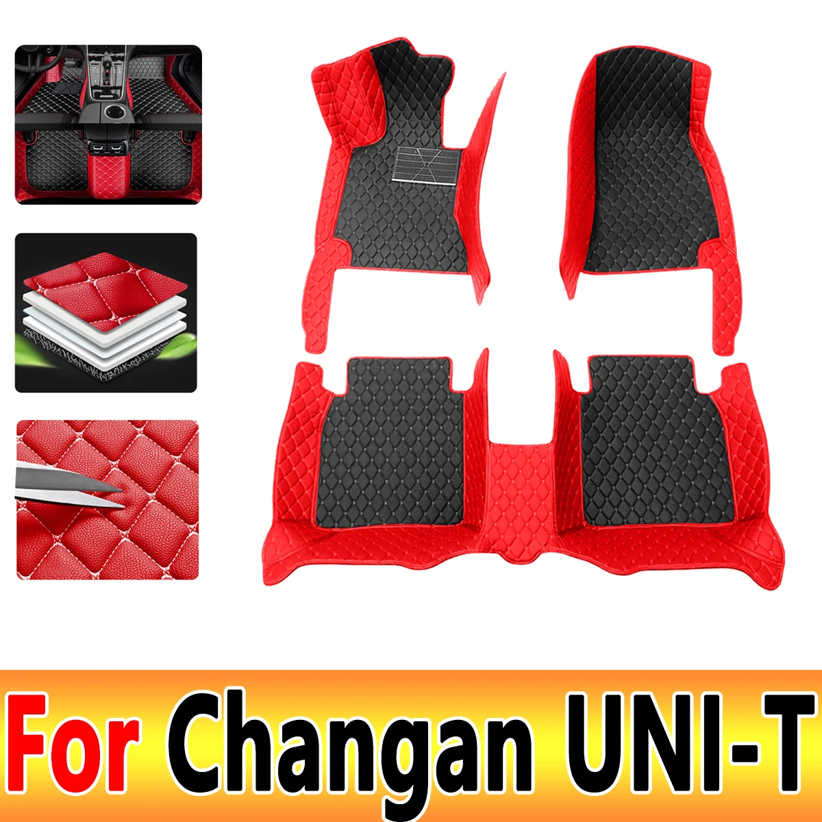 Автомобильные напольные коврики LHD для Changan UNI-T UNIT 2020 2021 2022 2023, защитные аксессуары для тюнинга ковриков, коврики, подкладки для ног, автозапчасти, чехлы
Автомобильные напольные коврики LHD для Changan UNI-T UNIT 2020 2021 2022 2023, защитные аксессуары для тюнинга ковриков, коврики, подкладки для ног, автозапчасти, чехлы