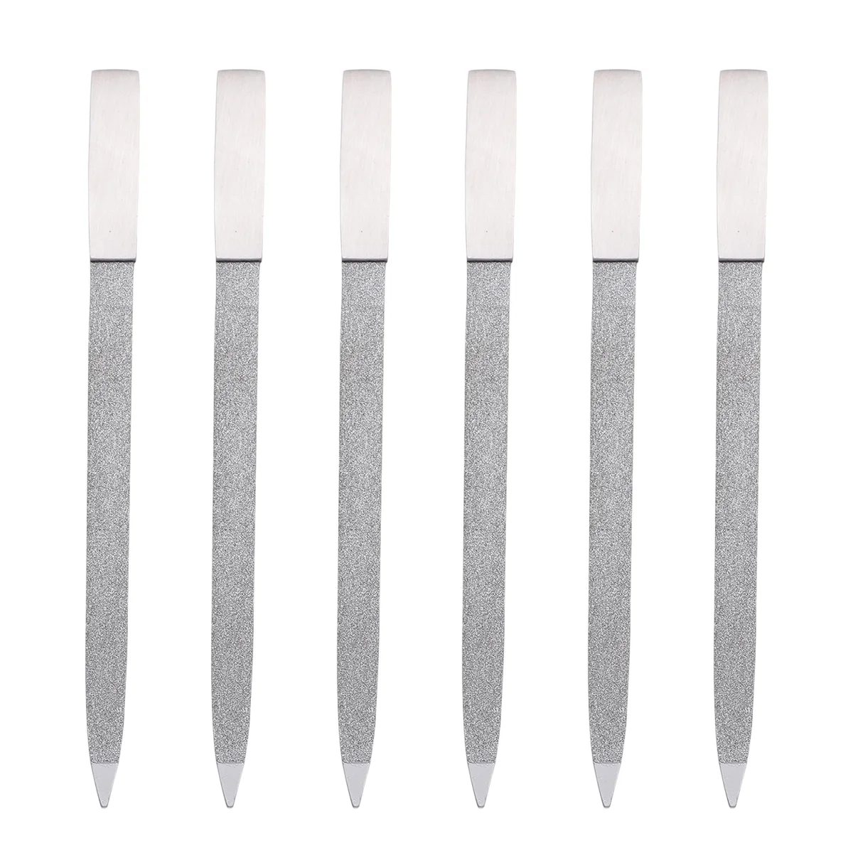 6PCS 7 Inches Stainless Steel Sanding File Nail Sanding File Nail Tool Anti-rust Manicuring Tool Professional material
6PCS 7 Inches Stainless Steel Sanding File Nail Sanding File Nail Tool Anti-rust Manicuring Tool Professional material