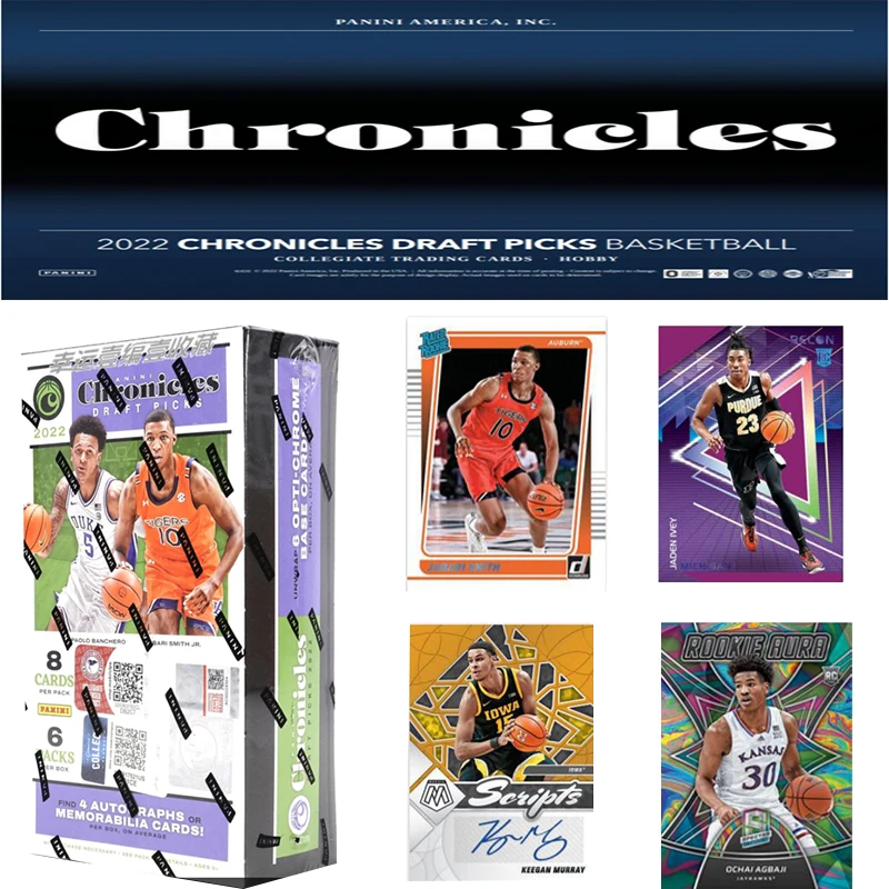 

2022/23 Panini Chronicles Draft Picks Basketball 1st Off The Line FOTL Hobby Box fans Collection cards