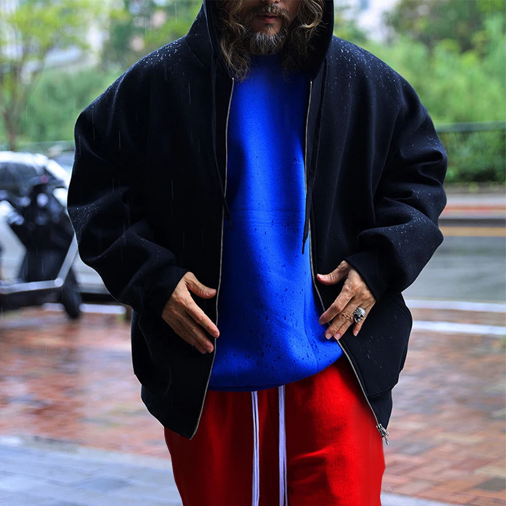 Coats Mens Jacket Soft Sport Spring Sweatshirt Top Warm Winter Casual Zip-up Easy Care Fall Hooded Long Sleeve
Coats Mens Jacket Soft Sport Spring Sweatshirt Top Warm Winter Casual Zip-up Easy Care Fall Hooded Long Sleeve