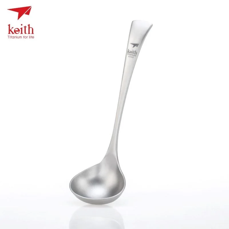 Keith Titanium Soup Spoon Outdoor Camping Titanium Useful Utensil Cutlery Ti8706
Keith Titanium Soup Spoon Outdoor Camping Titanium Useful Utensil Cutlery Ti8706