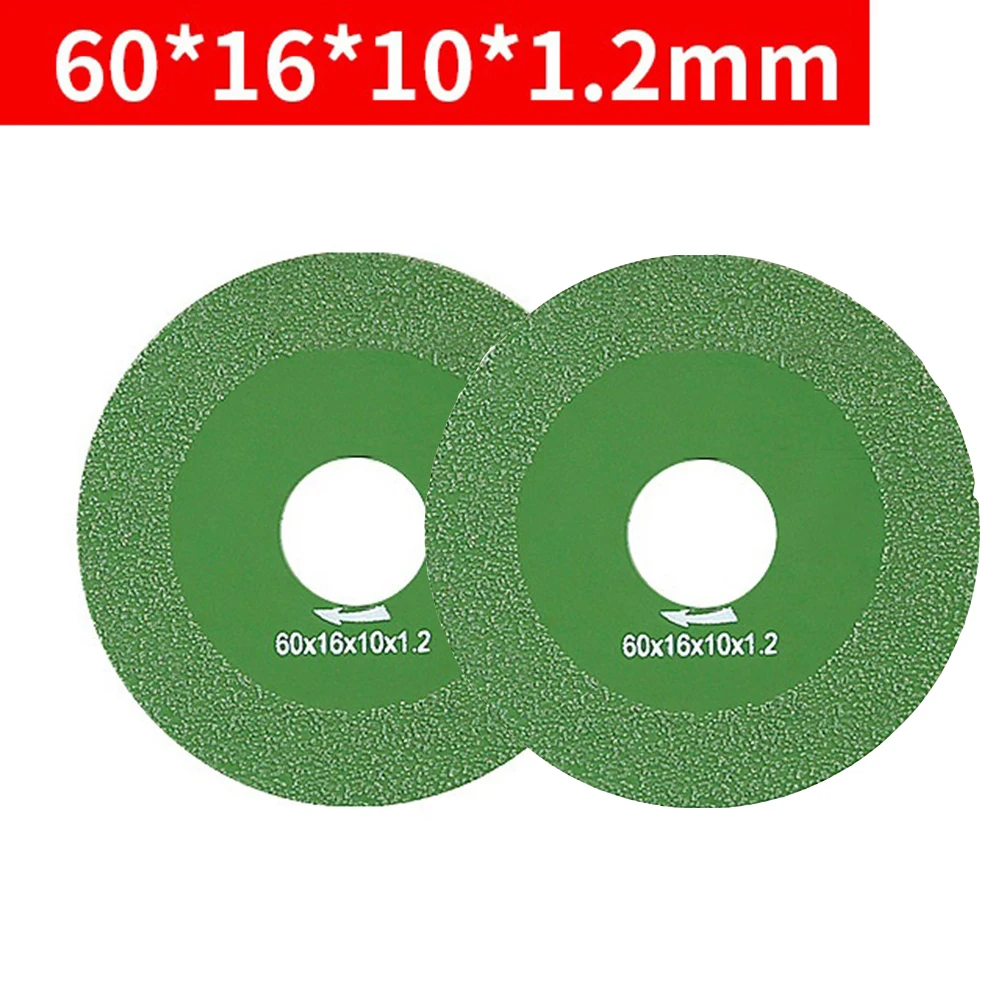 2PCS 60/80mm Glass Metal Cutting Disc Marble Saw Blade Green Ceramic Tile Polishing Grinding Accessories Metal Cutter Tools
2PCS 60/80mm Glass Metal Cutting Disc Marble Saw Blade Green Ceramic Tile Polishing Grinding Accessories Metal Cutter Tools