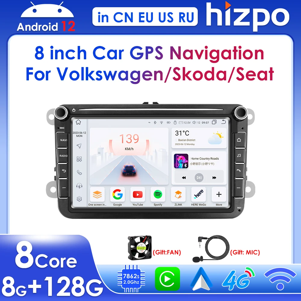 На Android 12 для Volkswagen Passat B6 VW Golf 5 Transporter Polo Jetta Skoda Seat мультимедийный Carplay 2 Din автомагнитола GPS 4G
На Android 12 для Volkswagen Passat B6 VW Golf 5 Transporter Polo Jetta Skoda Seat мультимедийный Carplay 2 Din автомагнитола GPS 4G