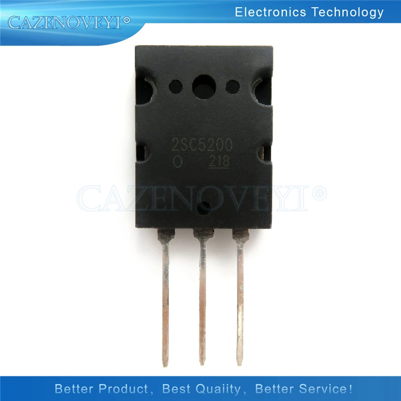 8pcs/lot=4pairs ( 4pcs 2SC5200 + 4pcs 2SA1943 ) TO-3P C5200 A1943 TO-3PL In Stock
8pcs/lot=4pairs ( 4pcs 2SC5200 + 4pcs 2SA1943 ) TO-3P C5200 A1943 TO-3PL In Stock