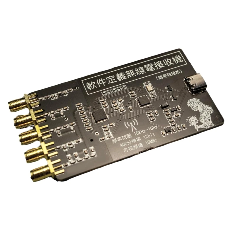 E56B ADC 12bit Simple Version RSP1 SDR-Receiver Radio 10KHz-1GHz Software Defined Radio Soldered Antenna USB Type-C Interface
E56B ADC 12bit Simple Version RSP1 SDR-Receiver Radio 10KHz-1GHz Software Defined Radio Soldered Antenna USB Type-C Interface