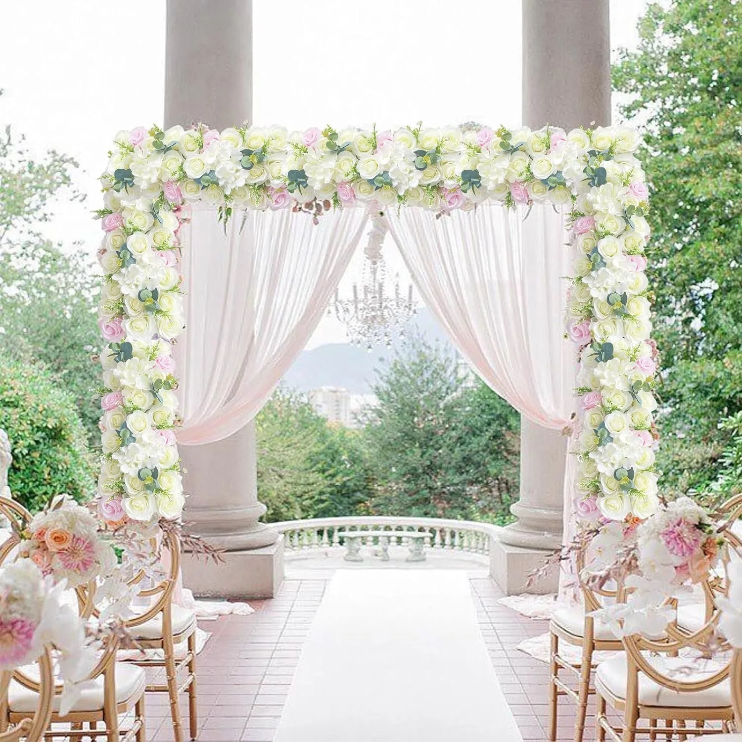 Artificial Flower Row Arch Diy Wedding Home Rose Peony Wall Background Birthday Party Banquet Decoration
Artificial Flower Row Arch Diy Wedding Home Rose Peony Wall Background Birthday Party Banquet Decoration