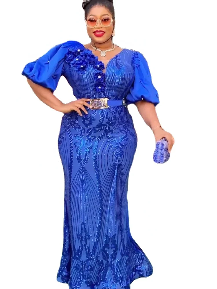 Plus Size African Party Dresses for Women Dashiki Ankara Sequin Wedding Evening Gown Sexy Bodycon Maxi Long Dress Africa Clothes
Plus Size African Party Dresses for Women Dashiki Ankara Sequin Wedding Evening Gown Sexy Bodycon Maxi Long Dress Africa Clothes
