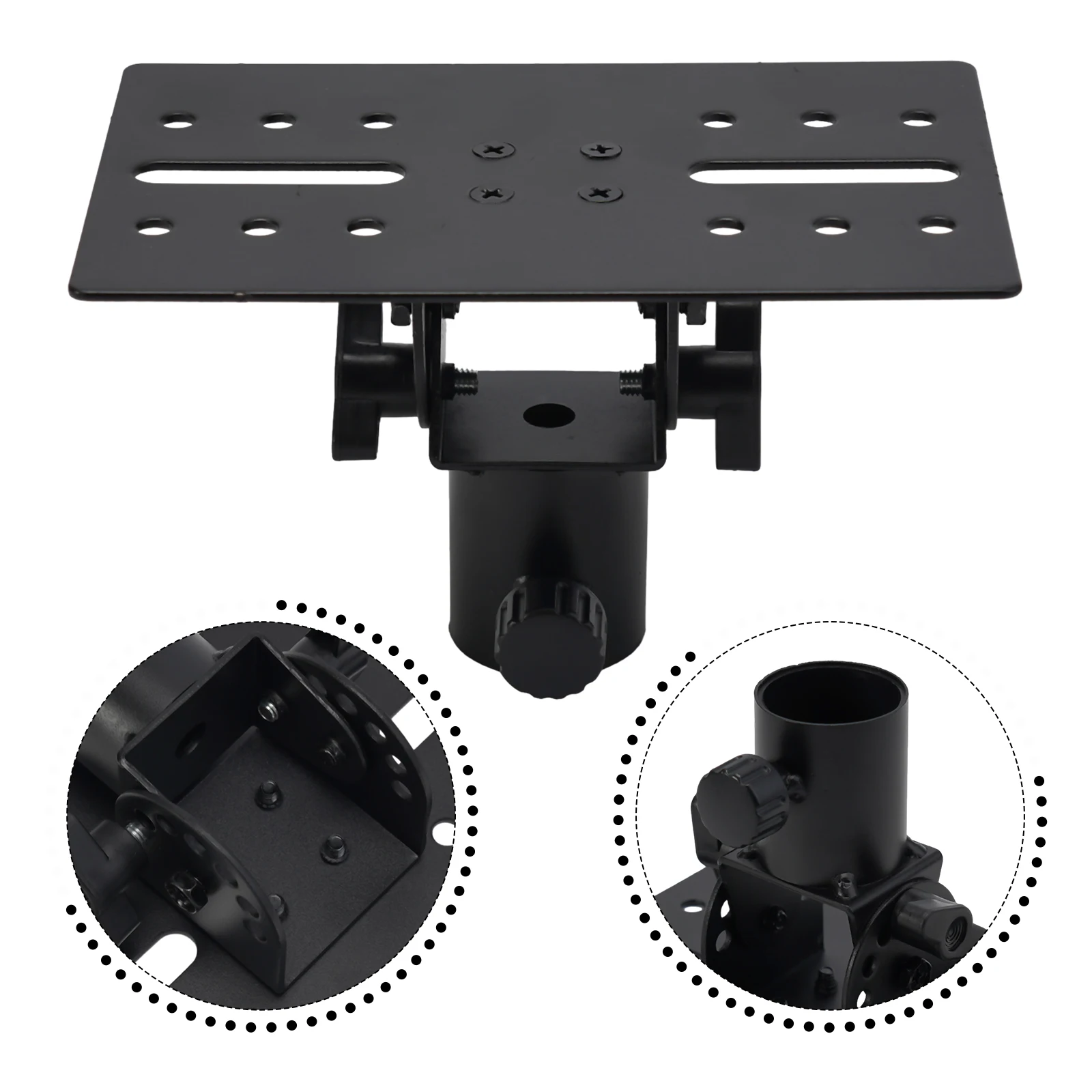 Practical Adapter Top Cap Rotatable Tripod Black Bracket Metal Mounting Speaker Stand Adapter Adapter Top Cap DJ/PA
Practical Adapter Top Cap Rotatable Tripod Black Bracket Metal Mounting Speaker Stand Adapter Adapter Top Cap DJ/PA