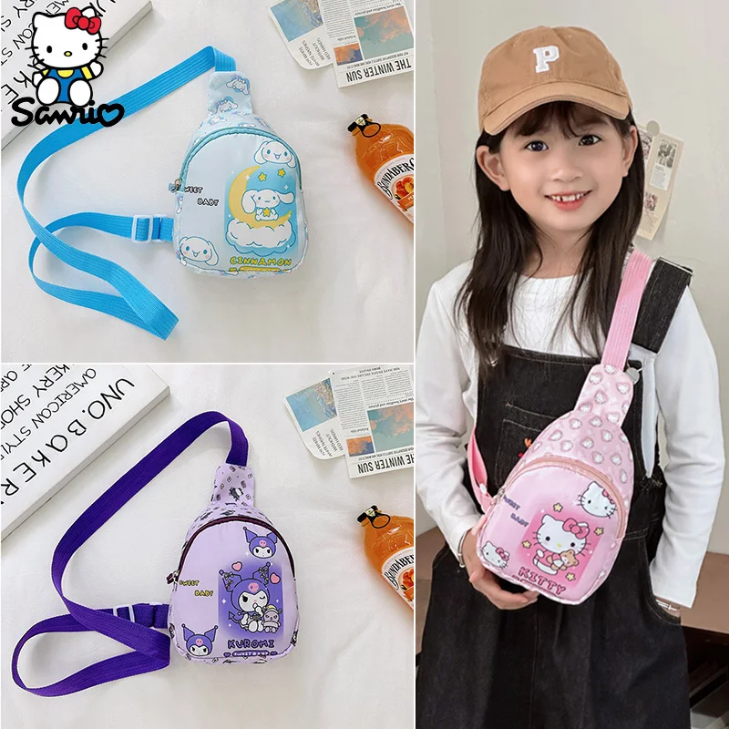 Sanrio Bag Cinnamoroll Crossbody Kuromi Chest Bag Hello Kitty Coin Purse My Melody Storage Toddler Children Shoulder Bag Girl
Sanrio Bag Cinnamoroll Crossbody Kuromi Chest Bag Hello Kitty Coin Purse My Melody Storage Toddler Children Shoulder Bag Girl